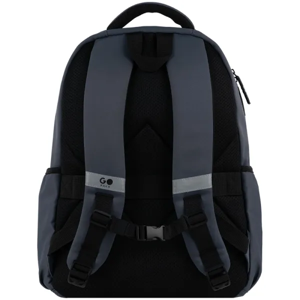 Рюкзак шкільний підлітковий GoPack Education Teens 184 темно-сірий (GO26-184L-4) - Фото 5