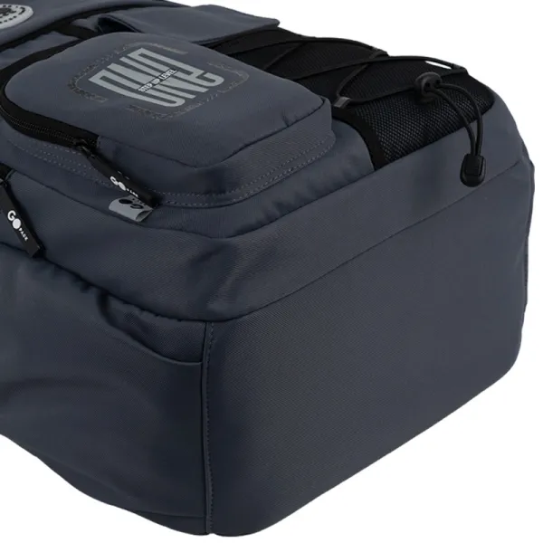 Рюкзак шкільний підлітковий GoPack Education Teens 184 темно-сірий (GO26-184L-4) - Фото 7