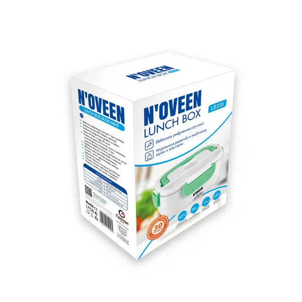 Ланчбокс с подогревом Noveen LB330 Mint, 1.1 л, зеленый (457553) - Фото 1