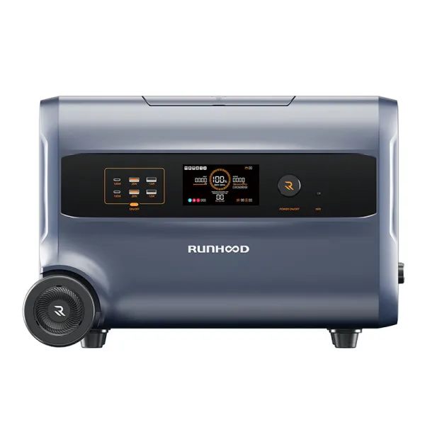Станция зарядная 2400Вт, 2400 Вт/ч, LiFePo4 Runhood (F2400) - Фото 3