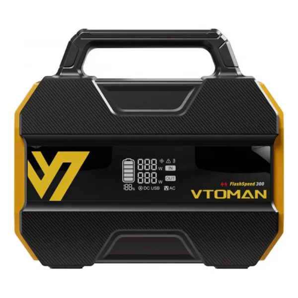 Станция зарядная 300Вт (230 Вт/ч) LiFePo4, MPPT, DC/PD in Vtoman (FlashSpeed 300) - Фото 4