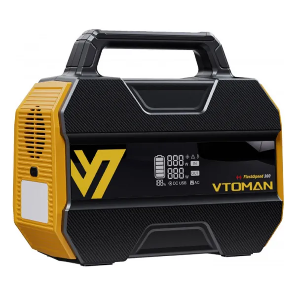 Станция зарядная 300Вт (230 Вт/ч) LiFePo4, MPPT, DC/PD in Vtoman (FlashSpeed 300) - Фото 6