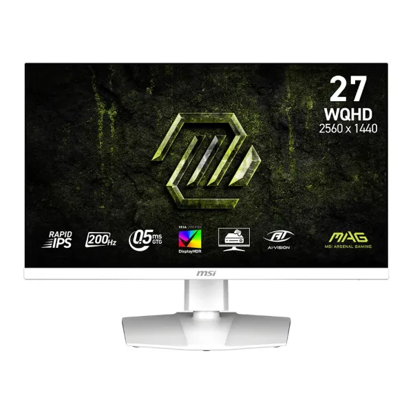 Монітор 27" MAG 274QRFW-E20, IPS, 200Hz MSI (9S6-3CF99T-001)