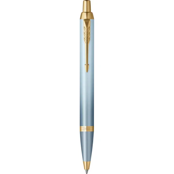 Ручка шариковая Parker IM 17 Rituals Turquoise Green GT BP + Пакет Parker Rituals (29 132)