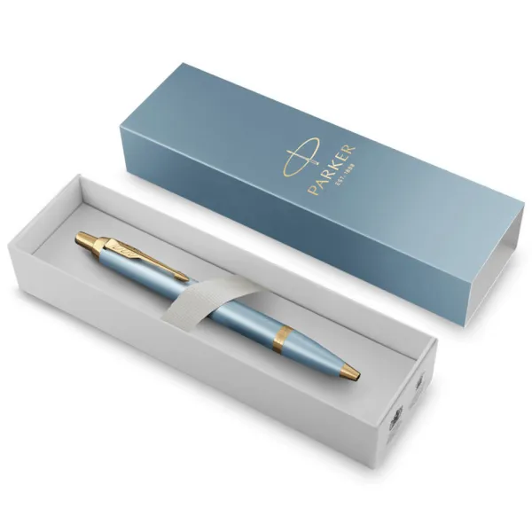 Ручка шариковая Parker IM 17 Rituals Turquoise Green GT BP + Пакет Parker Rituals (29 132) - Фото 4