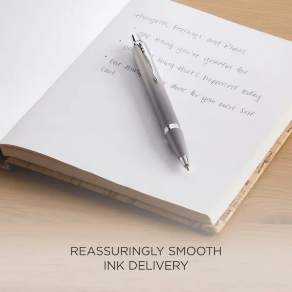 Ручка кулькова Parker IM 17 Rituals Grey CT BP + Пакет Parker Rituals (29 232) - Фото 2