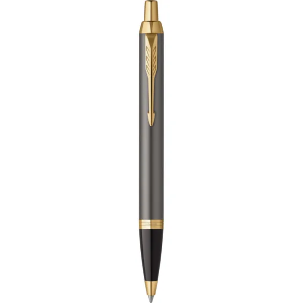 Ручка шариковая Parker IM 17 Grey Lacquer GT BP (21 132)