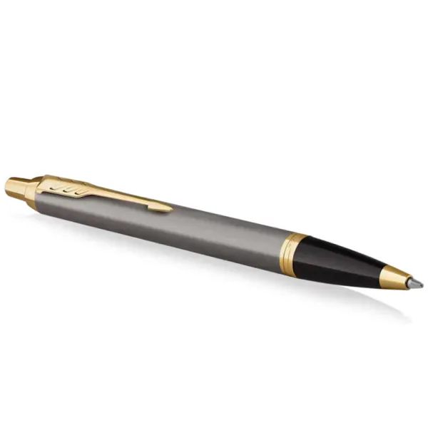 Ручка кулькова Parker IM 17 Grey Lacquer GT BP блістер (21 136) - Фото 2