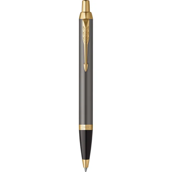 Ручка кулькова Parker IM 17 Grey Lacquer GT BP блістер (21 136) - Фото 4