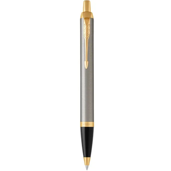 Ручка кулькова Parker IM 17 Brushed Metal GT BP блістер (22 236) - Фото 2