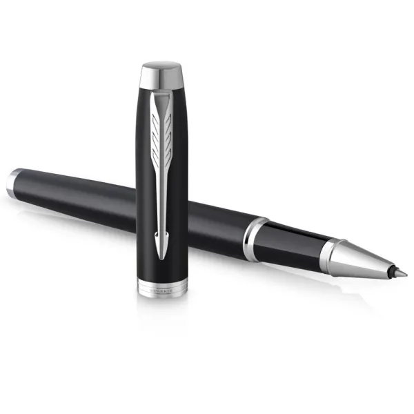 Ручка-роллер Parker IM 17 Matte Black CT  RB (26 121) - Фото 4