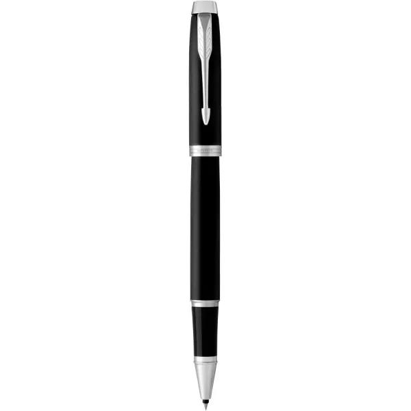 Ручка-роллер Parker IM 17 Matte Black CT  RB (26 121) - Фото 2