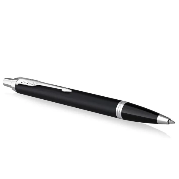 Ручка шариковая Parker IM 17 Matte Black CT BP (26 132) - Фото 1