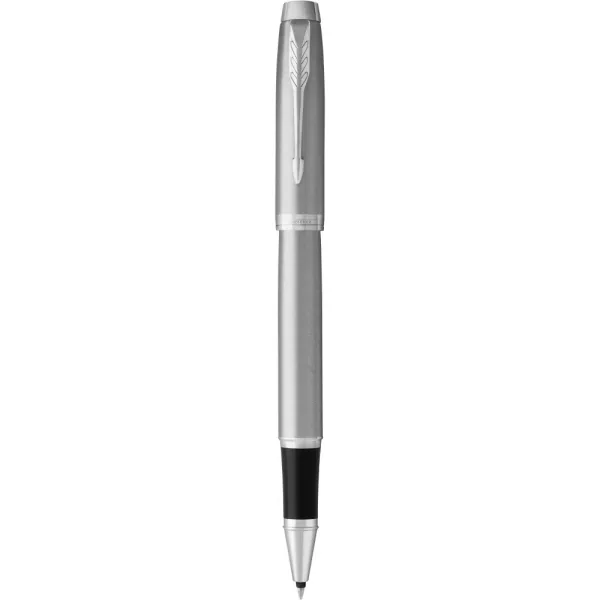 Ручка-роллер Parker IM 17 Stainless Steel CT  RB (26 221) - Фото 4