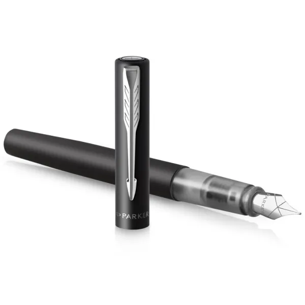 Ручка перьевая Parker VECTOR 17 XL Metallic Black CT  FP M (06 012) - Фото 4