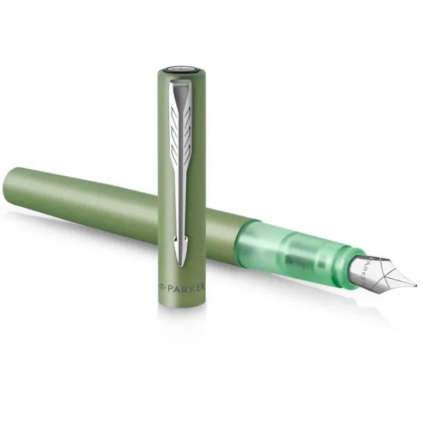 Ручка перьевая Parker VECTOR 17 XL Metallic Green CT  FP M (06 312) - Фото 3