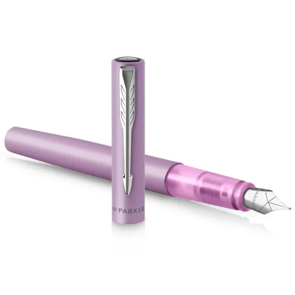 Ручка перьевая Parker VECTOR 17 XL Metallic Lilac CT  FP M (06 412) - Фото 3