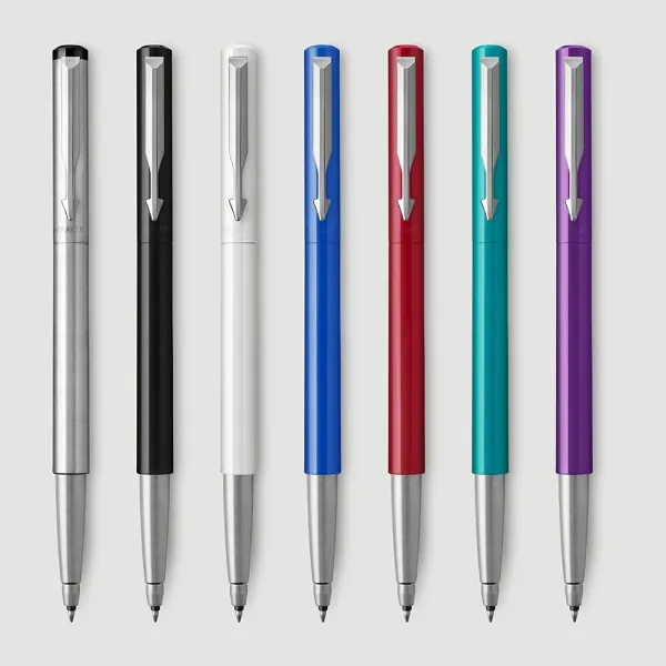 Ручка-роллер Parker VECTOR 17  Stainless Steel  RB (05 022) - Фото 3