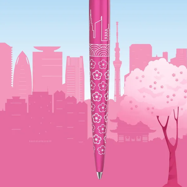 Ручка шариковая Parker JOTTER 17 SE Tokyo Pink CT BP (19 532) - Фото 5