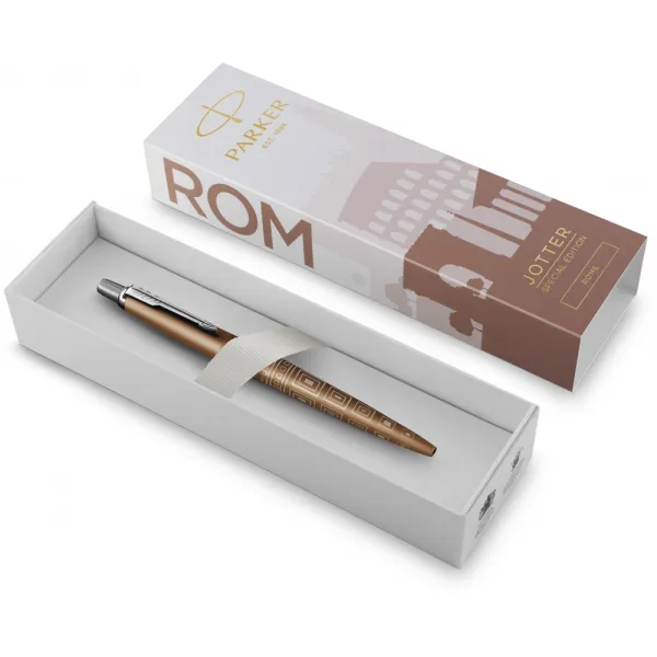 Ручка шариковая Parker JOTTER 17 SE Rome Bronze CT BP (19 632) - Фото 3
