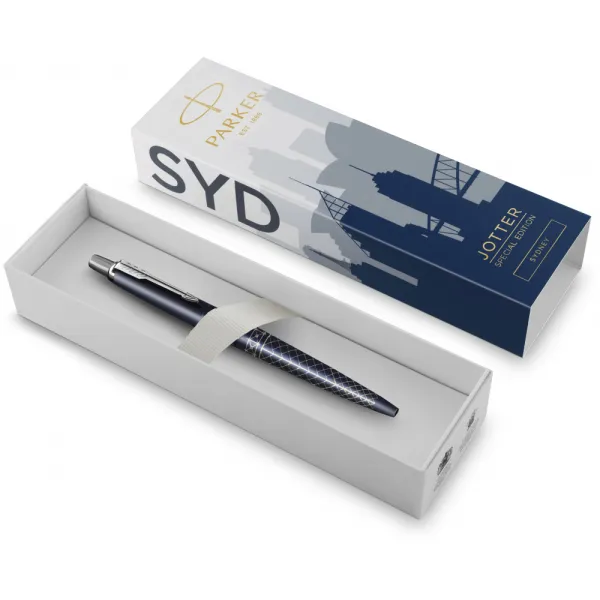 Ручка шариковая Parker JOTTER 17 SE Sydney Blue CT BP (19 732) - Фото 6