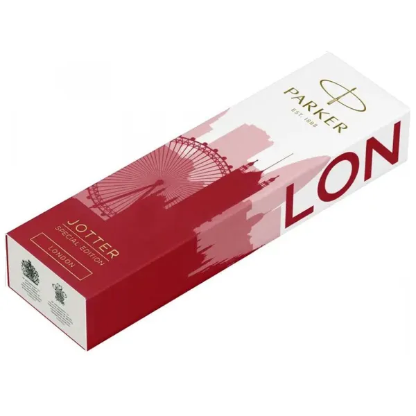 Ручка шариковая Parker JOTTER 17 SE London Red CT BP (19 032_LON) - Фото 3