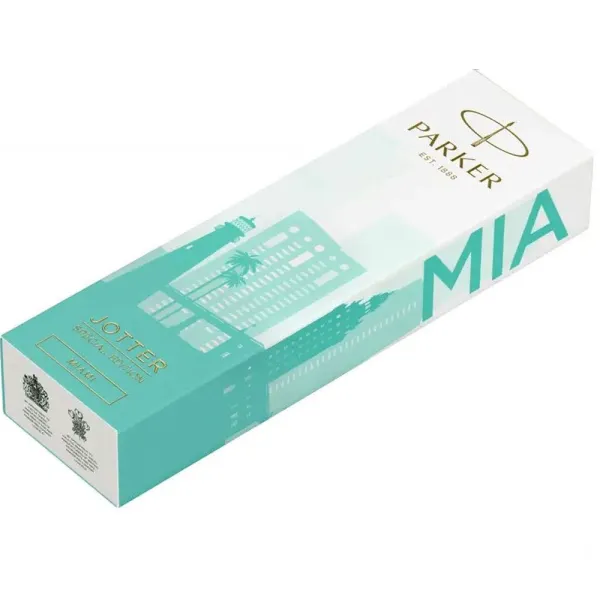 Ручка шариковая Parker JOTTER 17 SE Miami Turquoise CT BP (19 032_MIA) - Фото 2