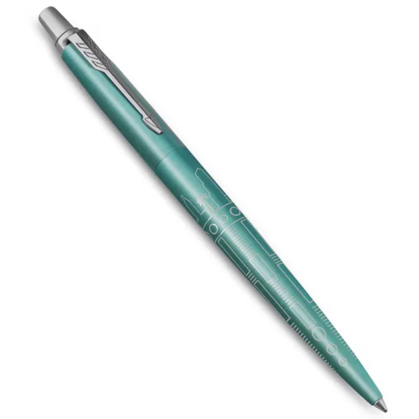 Ручка шариковая Parker JOTTER 17 SE Miami Turquoise CT BP (19 032_MIA) - Фото 3