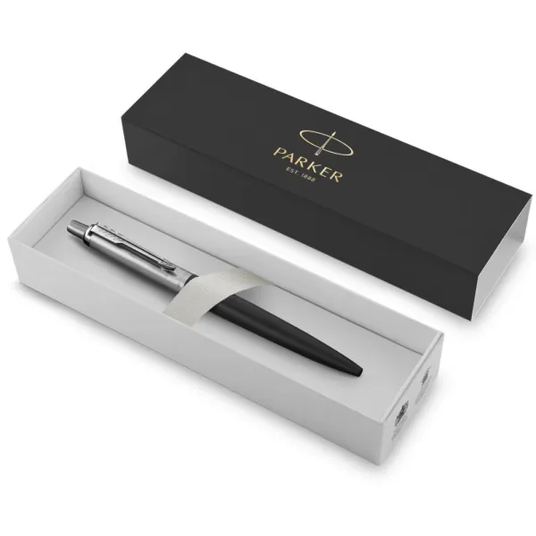 Ручка шариковая Parker JOTTER 17 XL Richmond Matt Black CT BP (12 032) - Фото 4