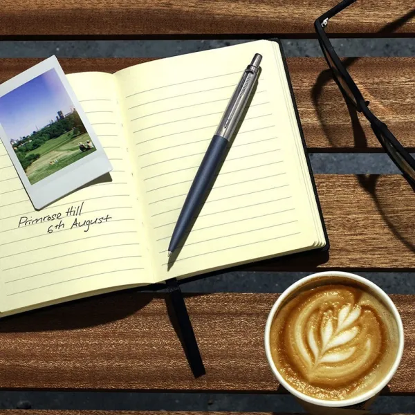 Ручка шариковая Parker JOTTER 17 XL Primrose Matt Blue CT BP (12 132) - Фото 3
