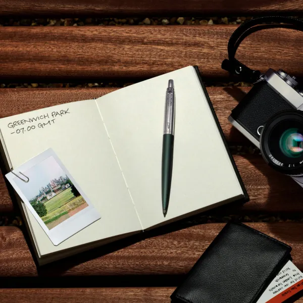 Ручка шариковая Parker JOTTER 17 XL Greenwich Matt Green CT BP (12 332) - Фото 3
