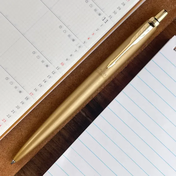 Ручка шариковая Parker JOTTER 17 XL Monochrome Gold GT BP (12 532) - Фото 1