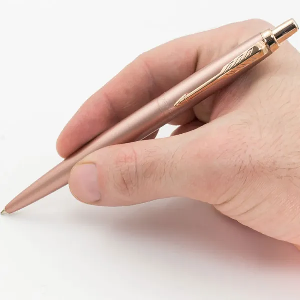 Ручка шариковая Parker JOTTER 17 XL Monochrome Pink Gold PGT BP (12 632) - Фото 3