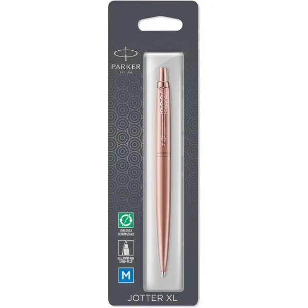 Ручка шариковая Parker JOTTER 17 XL Monochrome Pink Gold PGT BP блистер (12 636) - Фото 1