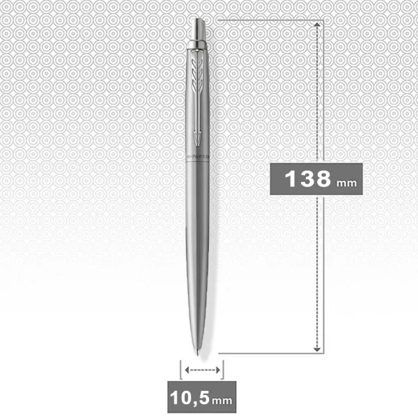 Ручка шариковая Parker JOTTER 17 XL Monochrome Gray CT BP блистер (12 736) - Фото 4