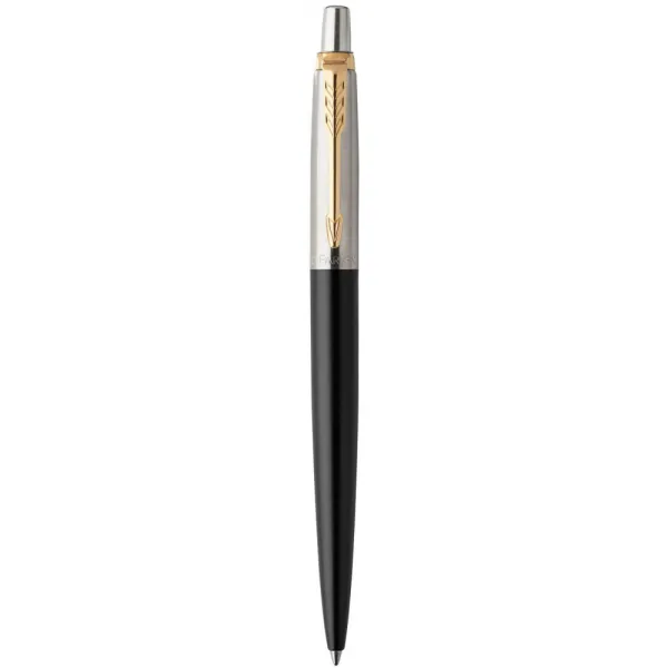 Ручка шариковая Parker JOTTER 17 Bond Street Black GT BP (14 032) - Фото 3