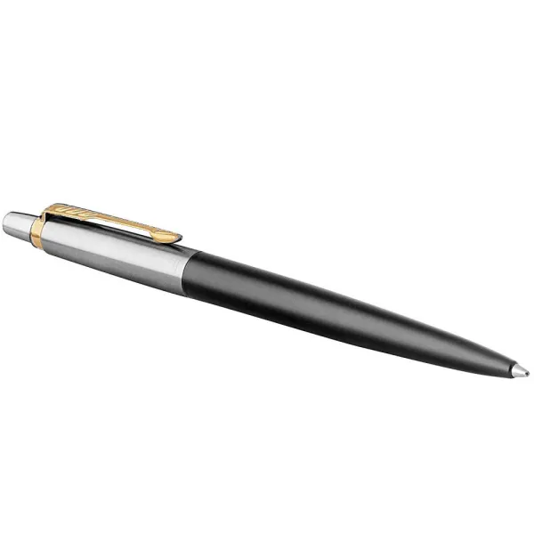 Ручка шариковая Parker JOTTER 17 Bond Street Black GT BP (14 032) - Фото 5