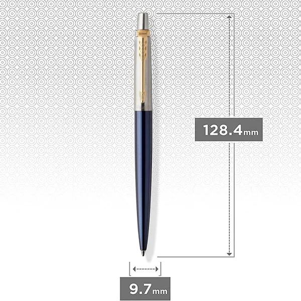 Ручка шариковая Parker JOTTER 17 Royal Blue GT BP (14 132) - Фото 4