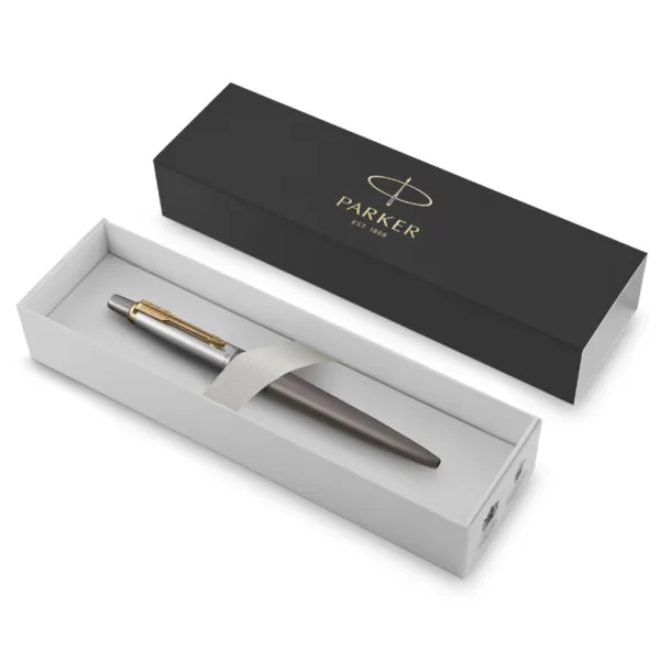 Ручка шариковая Parker JOTTER 17 Grey Lacquer GT BP (14 232) - Фото 4