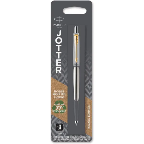 Ручка гелевая Parker JOTTER 17 SS GT GEL блистер (16 066) - Фото 3