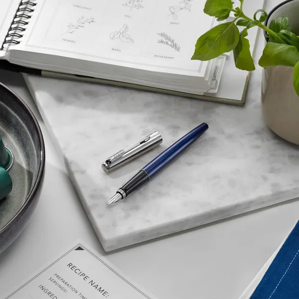 Ручка перьевая Parker JOTTER 17 Royal Blue CT  FP M (16 312) - Фото 2