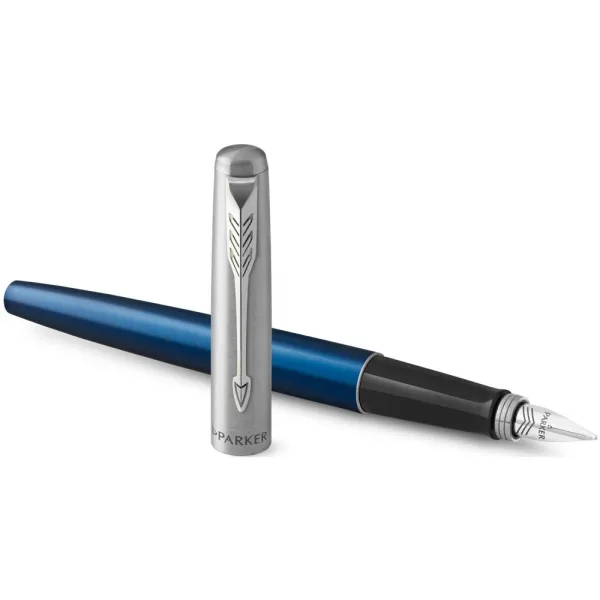 Ручка перьевая Parker JOTTER 17 Royal Blue CT  FP M (16 312) - Фото 4
