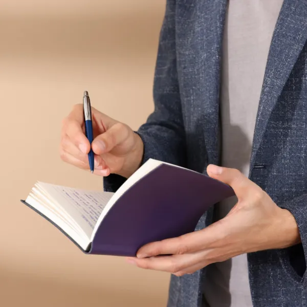 Ручка шариковая Parker JOTTER 17 Royal Blue CT BP (16 332) - Фото 8