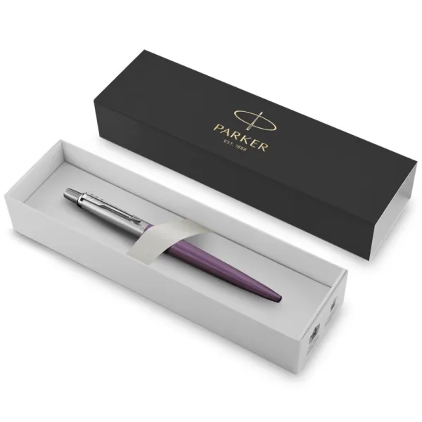 Ручка шариковая Parker JOTTER 17 Victoria Violet CT BP (16 732) - Фото 6