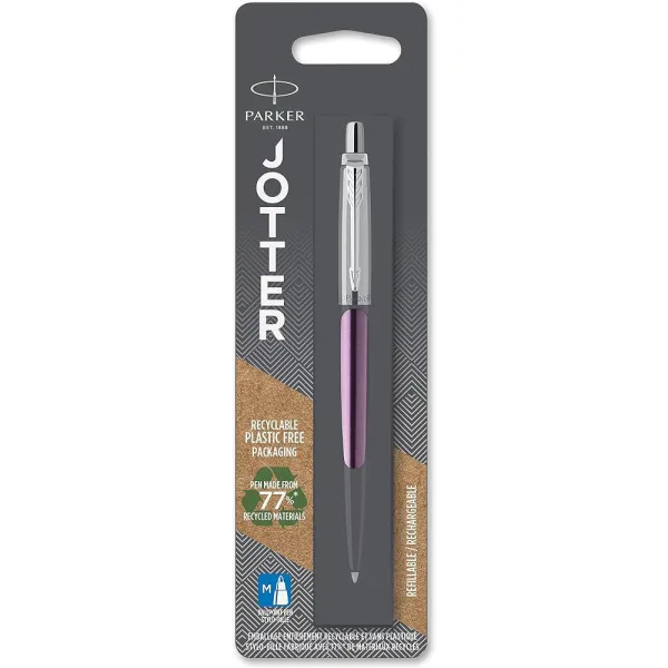 Ручка шариковая Parker JOTTER 17 Victoria Violet CT BP блистер (16 736) - Фото 4
