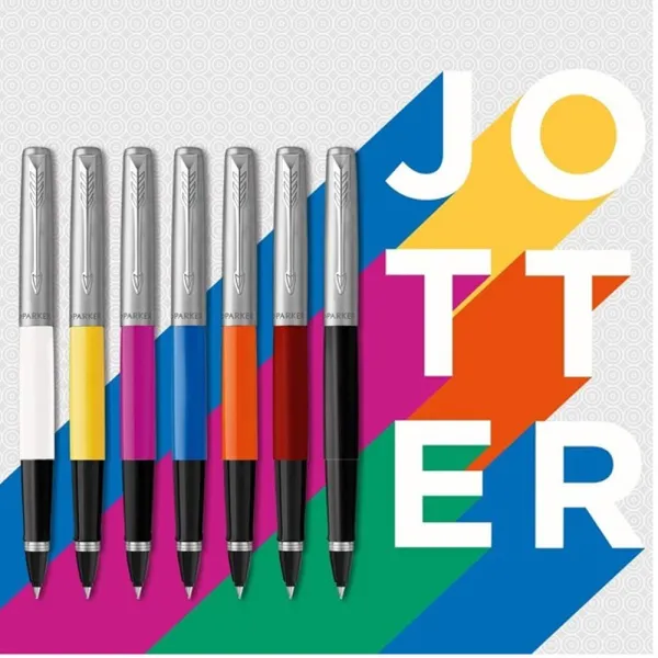 Ручка-роллер Parker JOTTER 17 Originals Blue CT  RB (15 121) - Фото 3