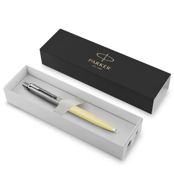 Ручка шариковая Parker JOTTER 17 Originals Egg Yellow CT BP (15 932_7499) - Фото 3
