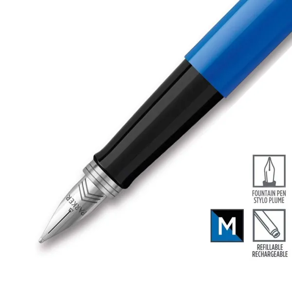 Ручка перьевая Parker JOTTER 17 Originals Blue CT  FP M блистер (15 116) - Фото 4