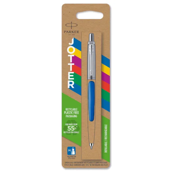 Ручка шариковая Parker JOTTER 17 Originals Blue CT BP блистер (15 136) - Фото 3