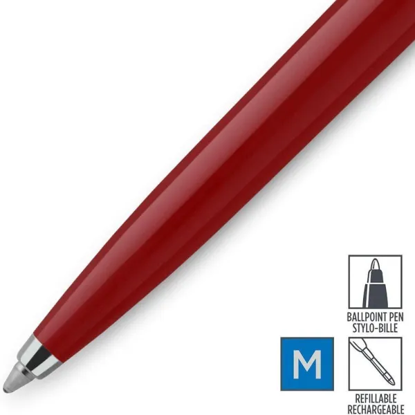 Ручка шариковая Parker JOTTER 17 Originals Red CT BP блистер (15 736) - Фото 3